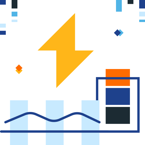 Energy and utilities software development icon